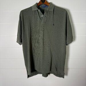 Polo Ralph Lauren Short Sleeve Polo Army Green Size XXL